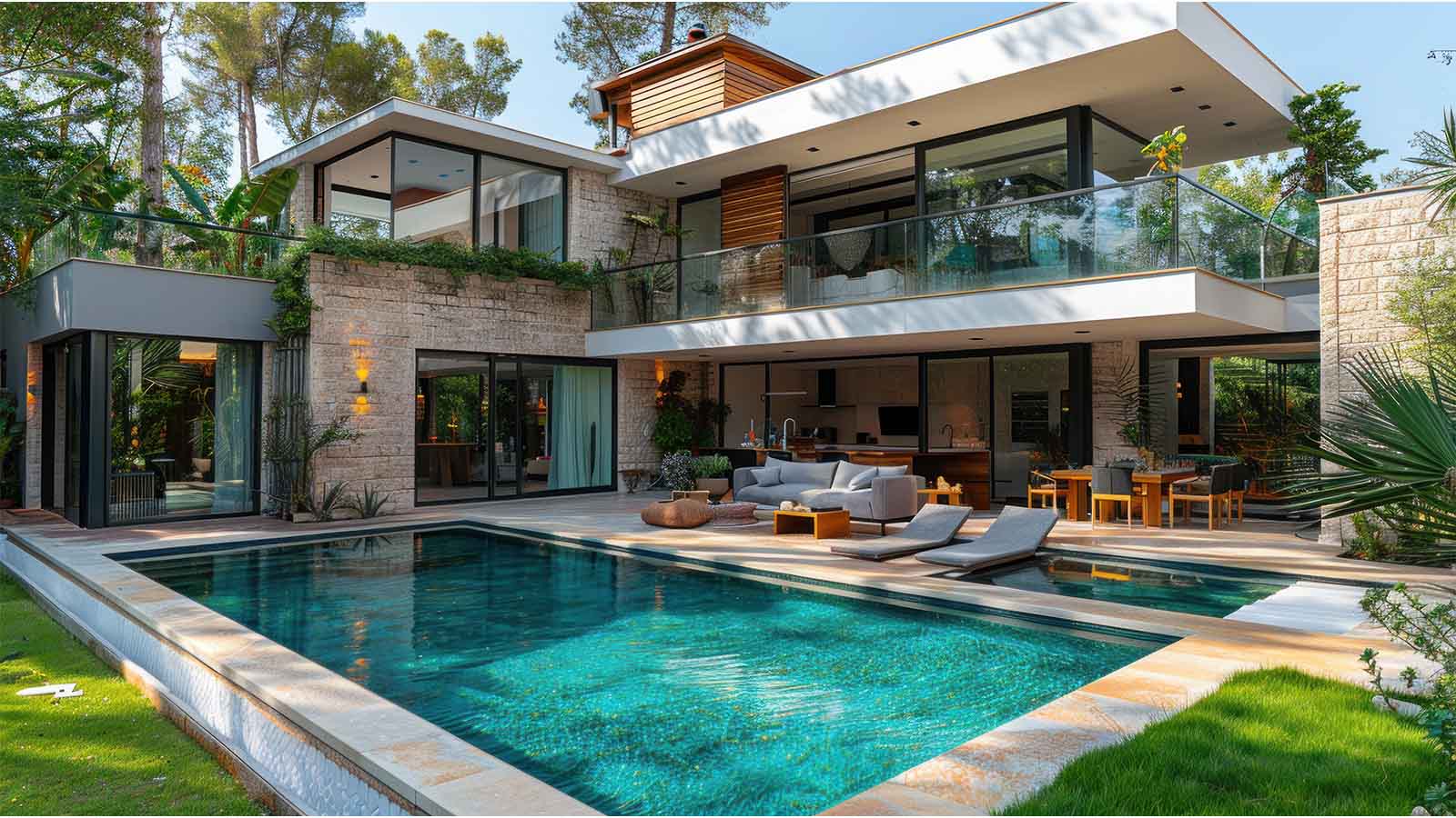 Intérieur moderne climatisé